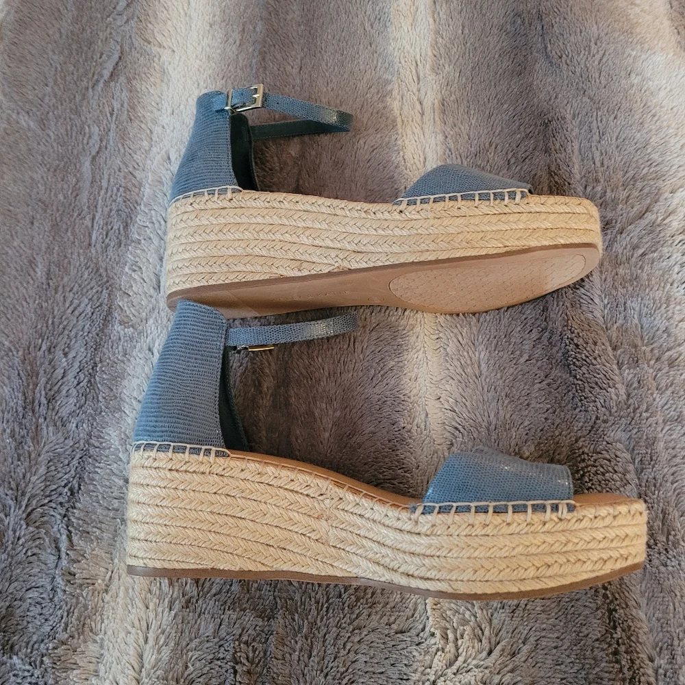 Espadrille Wedge Sandals NWOT Size 9.5